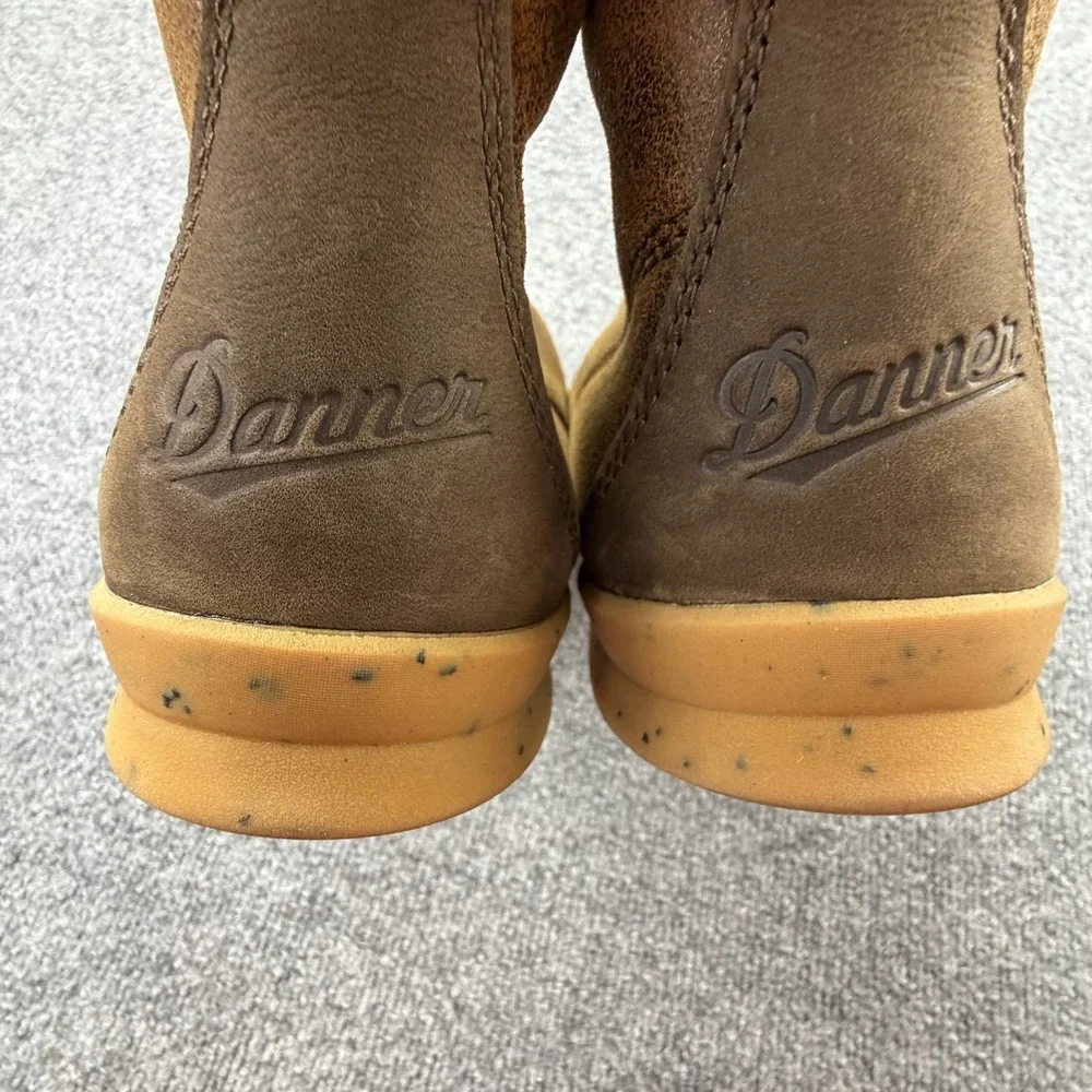 Danner Pilgrim Moc Chestnut‎ Boots 11.5 Shearling Lined Leather NWOT